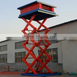 Warehouse Cargo Scissor Lift thumbnail-1