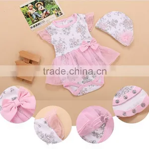Summer Baby Girl 100% Comfortable Cotton Cute Dress thumbnail-1