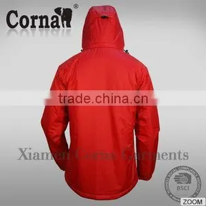 Fashionable OEM Red Nylon 2016 Winter Coats and Jackets for Women thumbnail-3