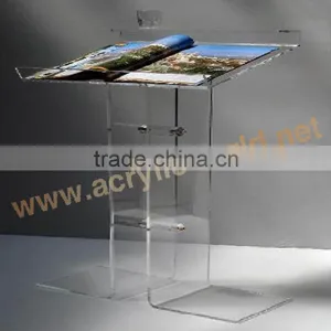 Square Clear Acrylic Lectern Stand/podium Stand/rostrum Stand thumbnail-2