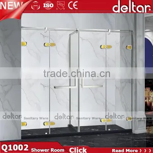Cheap Prefab Corner Bath Shower Enclosure / Room Dividers Portable Shower Bath Screens Shower Cubic thumbnail-1