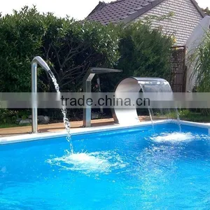 Stainess Steel 304 Waterfall Swimming Pool Massage Equipment thumbnail-2