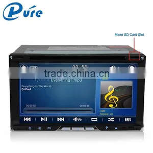 Car DVD Double Din Player AUX DVD Player Car Multifunctional Car DVD Player thumbnail-1