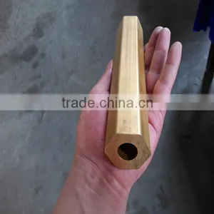 Gemany Grade Ms90 CuZn10 Heaxgonal Brass Tube thumbnail-1