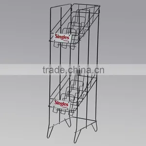 Tabloid Newspaper Display Rack Floor Standing Newspaper Rack Outdoor Stand for Newspaper Rack for Sale thumbnail-2