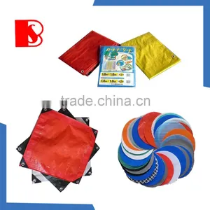 Reinforced Band Tarpaulin, 2015 Hot Sale pe Tarpaulin Cover,reinforced Eyelets Tarpaulin thumbnail-2