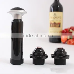 Wine Bottle Vacuum Saver Sealer Preserver Pump Stoppers thumbnail-1