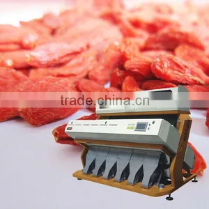 Hot Sell Newest CCD High Output 384Channels ISO & CE Best Certificated VISION Fructus Lycii cd Color Sorter thumbnail-1