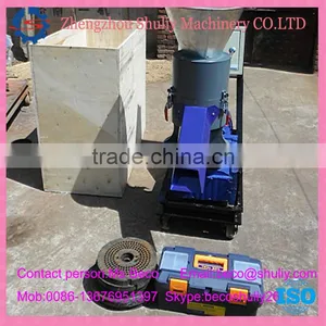 Diesel Sawdust Biomass Flat-die Wood Pellet Press 008613676951397 thumbnail-2