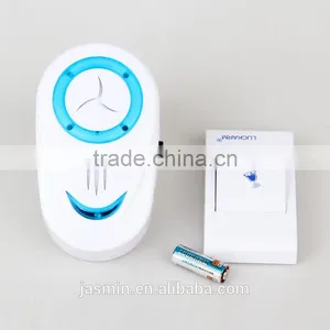 2016 New Hot Sale Remote Control BS Standard Plug in Door Bells Two Coner Plug Wireless Remote Control Doorbell for European thumbnail-1