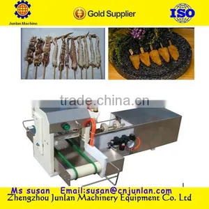 Stainless Steel Kebab Skewers Automatic Meat Skewer Machine 0086-18637188608 thumbnail-3