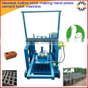Neweek Hollow Brick Making Hand Press Cement Brick Machine thumbnail-1