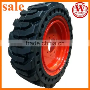 Tire Wheel Assembly Solid Skid Tire 10x16.5 10-16.5 thumbnail-1