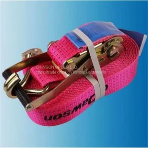 China Supplier Polyester 50MM 5Ton Ratchet Strap Belt thumbnail-1