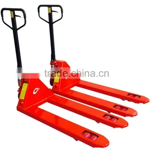 2.5Ton Hand Pallet Truck,Tandem PU Wheels thumbnail-1