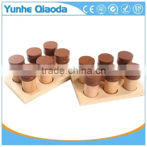 Child Wooden Toys Smell Canister Montessori Teaching Aids thumbnail-1