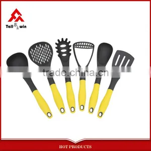 ISO Factory Audit 100% Food Grade Nylon/Acrylic Kitchen Utensils Colored Silicone Kitchen Tools thumbnail-2