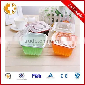 Disposable Plastic Square Food Container thumbnail-1