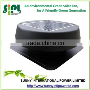 Industrial Solar Attic Exhaust Fan Air Cooling Extraction Fan thumbnail-1