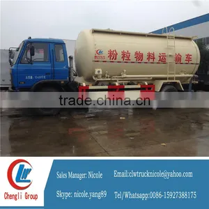Dongfeng 8*4 Bulk Fodder Discharge Truck, 32cbm Bulk Fodder Delivery Truck, 15.3 Ton Bulk Fodder Carrier for Sale thumbnail-1