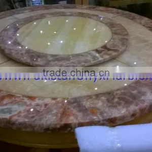Wholesale Factory High Quality Custom Made MULTI GREEN ONYX TABLE TOPS COLLECTION thumbnail-4