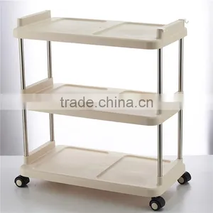 3 Tier Durable Impact and Rust-Resistant Plastic Shelves thumbnail-2