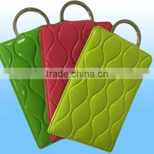 Fashionable Pvc Business Card Holder With Keyring,plastic Card Case With Keyring thumbnail-6