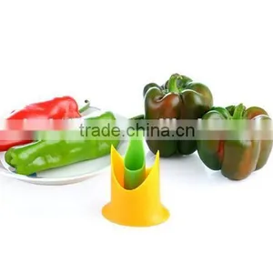 CY168 Pepper Tomato Coring Tools / Vegetable Core Remover / Kitchen Pepper Corer thumbnail-1