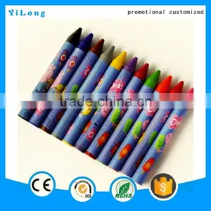China Supplier Promotional More Colors Custom Wax Crayon Stacking Crayon for Kids thumbnail-4