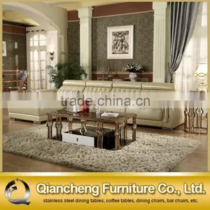 Modern Stainless Steel Coffee Table Legs Tea Table thumbnail-1