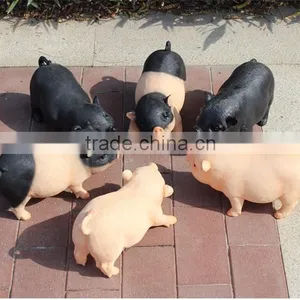 Wholesale Animal Garden Statue Resin Wild Boar Sculpture thumbnail-6