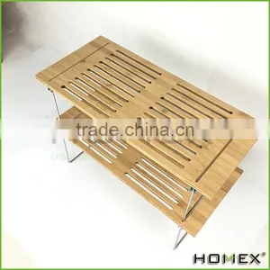 Bamboo Stackable Toilet Corner Shelf Homex-BSCI thumbnail-1