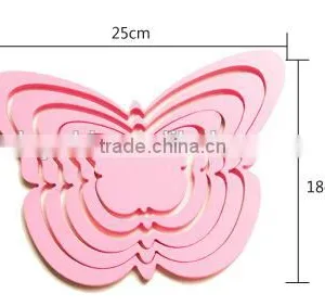 New DIY MDF Wood Butterfly Shape Wall Sticker Best and Colorful 3D Sticker Wholesale Wall Decor thumbnail-6