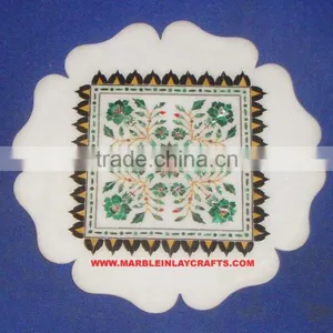 Efficent Marble Inlay Plate Whole Seller thumbnail-1