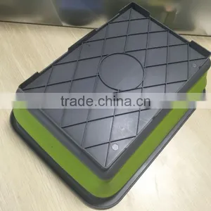 Rectangle Collapsible TPR Dish Drying Rack thumbnail-4