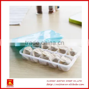 Fresh Dumpling Storage Box Reusable Food Storage Box 10 Grids thumbnail-4