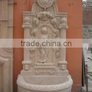 Wall Woman Fountains Marble Sculpture thumbnail-1