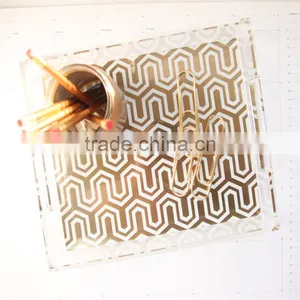 New Style Clear Transparent Acrylic Insert Paper Tray thumbnail-4