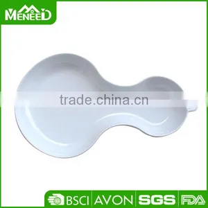 Hotel Melamine Cooking Chef Used Holder for Utensils, White Color Kitchen Plastic Spoon Holder thumbnail-1