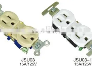 U33 American Standard Wholesale Wall 3 Pole Electrical Socket Receptacle Outlet USA thumbnail-2