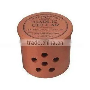 Ceramic Garlic Jar thumbnail-1