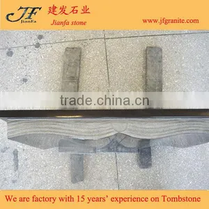 Flated Chinese Shanxi Absolute Black Granite Bible Headstones thumbnail-4