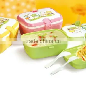 Plastic Rectangular Portable Single Layers Lunch Box/Insulation Boxes thumbnail-1