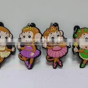 High Quality PVC Promotional Monkey Fridge Magnets thumbnail-2