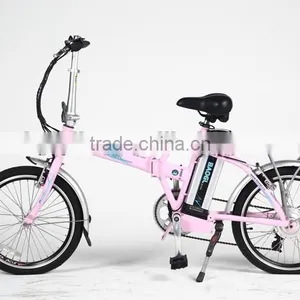 36V 250W Electric Folding Bike 6061 Aluminum Alloy Electric Bikes thumbnail-3