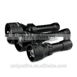 940nm Uniquefire Uf-1405 67mm Convex Lens Zoom Led Flashlight thumbnail-4
