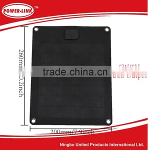 Hot Sales 5W 5V UBS Output Foldable Mono Silicon Solar Panel Mobile Solar Portable Type Phone Charging thumbnail-2