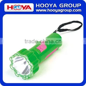 12pcs Plum Blossom Shape LED Light Key Chains thumbnail-1