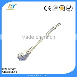 Stainless Steel Yerba Mate Tea Bombilla Straw thumbnail-2
