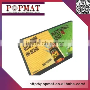 Promotional Rubber Non Woven Fabric Bar Mat thumbnail-5